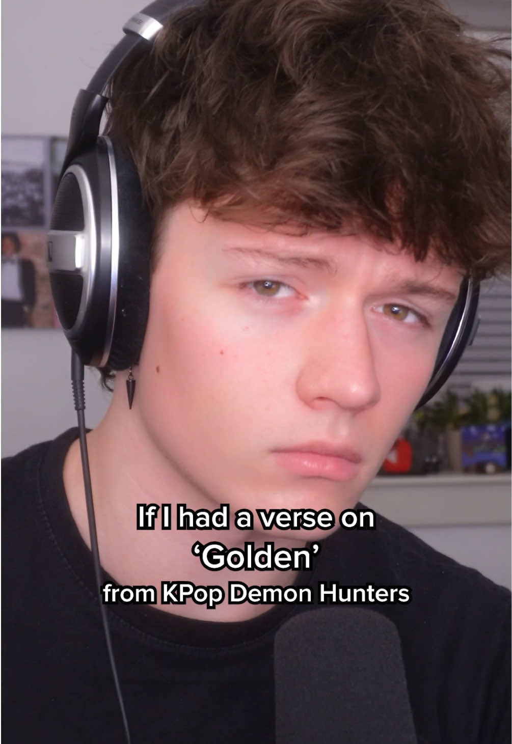 If I had a verse on ‘Golden’ from KPop Demon Hunters #kpopdemonhunters #golden #funny 