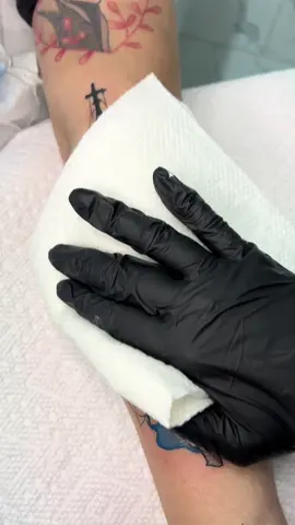 flins tattoo from genshin impact today on @Bri !!!!! more genshin always #GenshinImpact #flinsgenshin #flins #hoyoverse #animetattoo 