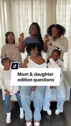 Get to know me and my girlies…I question some of their responses!!🤔🤣🤣 #girlmom #momof5 #momlife #fypage #momtok 