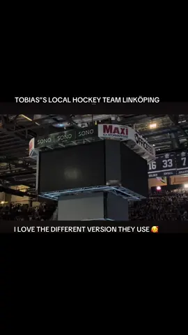 LINKÖPING HOCKEY CLUB’S MUSIC TO HONOUR TOBIAS @thebandghost  #thebandghost #tobiasforge #papaperpetua #linkoping #sweden  Video by @ulfandersson1169