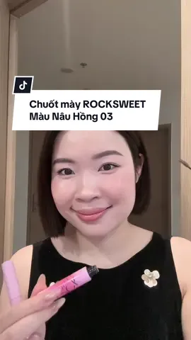 Tui sài màu Nâu Hồng 03 là màu tự nhiên nhất nhaaaa #rocksweet #chuotmay #chuotlongmay #mascara 