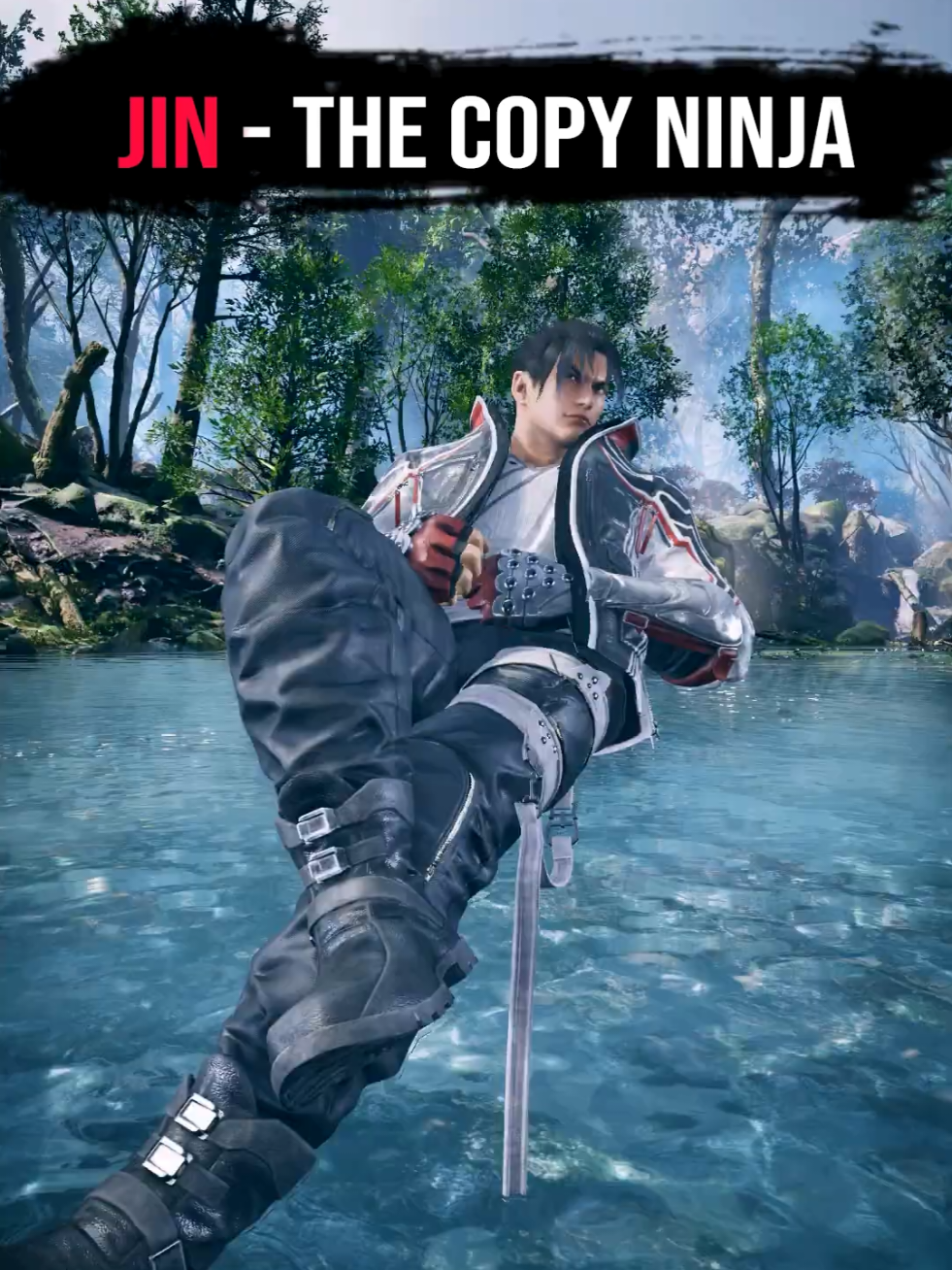 The Copy Ninja Jin Kazama🔥🥷 | Kakashi #tekken #tekken8 #jinkazama #gaming #kakashi 