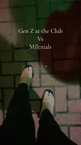 Millennials going out VS Gen Z. Forever a heels girly 💘 #fyp #millennial #club #heels  #viral 