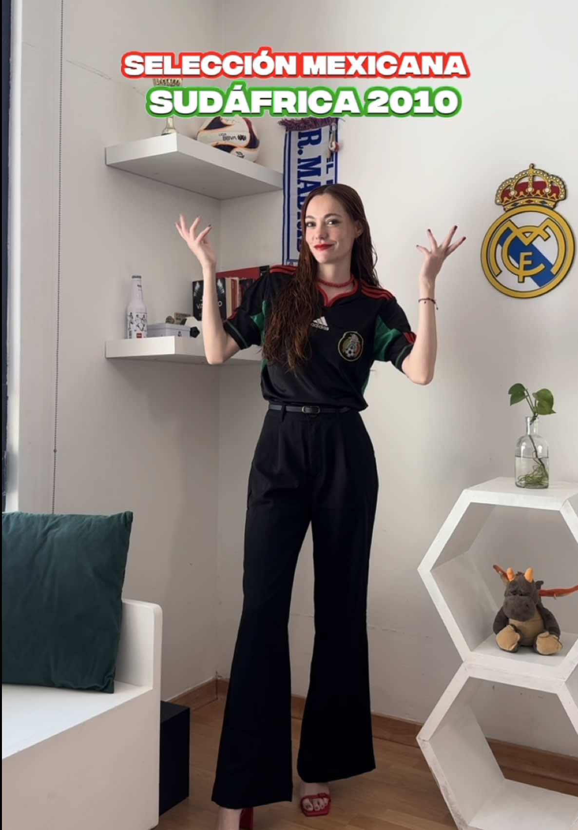 LUNES DE JERSEY | DÍA 36 ❤️‍🔥 Selección Mexicana | Sudáfrica 2010🖤 De mis jersey fav. 😍😌 #futbol #miseleccionmx #lunesdejersey #lafifas