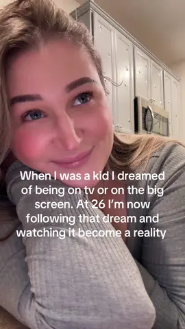 Being an actress was always my dream job… I’m so happy I decided to follow my dreams and my husband is my biggest supporter. I don’t think I would have been able to start my journey without him. #actress #acting  