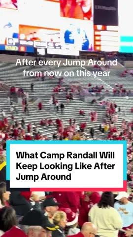 No doubt about it if we stay like this #jumparound #wisconsinfootball #badgers #uwmadison #football 