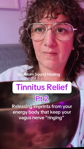 Tinnitus Relief Pt 2 - releasing invisible memory imprints from your quantum blueprint...  Unhealed traumatic memories, painful moments, stressful situations that overwhelmed your system... they don't just disappear because you can't remember them.  They keep your body activated in fight or flight & after a while, your nervous system starts to hum. Or 