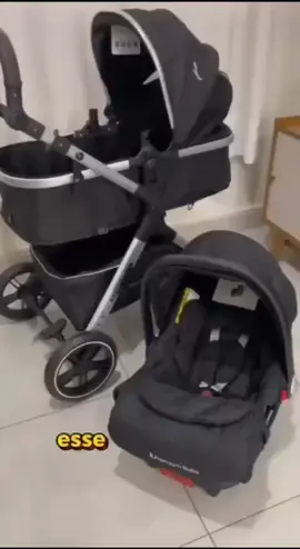 Carrinho de Bebê 6 em 1 Modelo Europeu Moisés Reversível Opção Com Bebê Conforto #carrinhobebeconforto #carrinho 