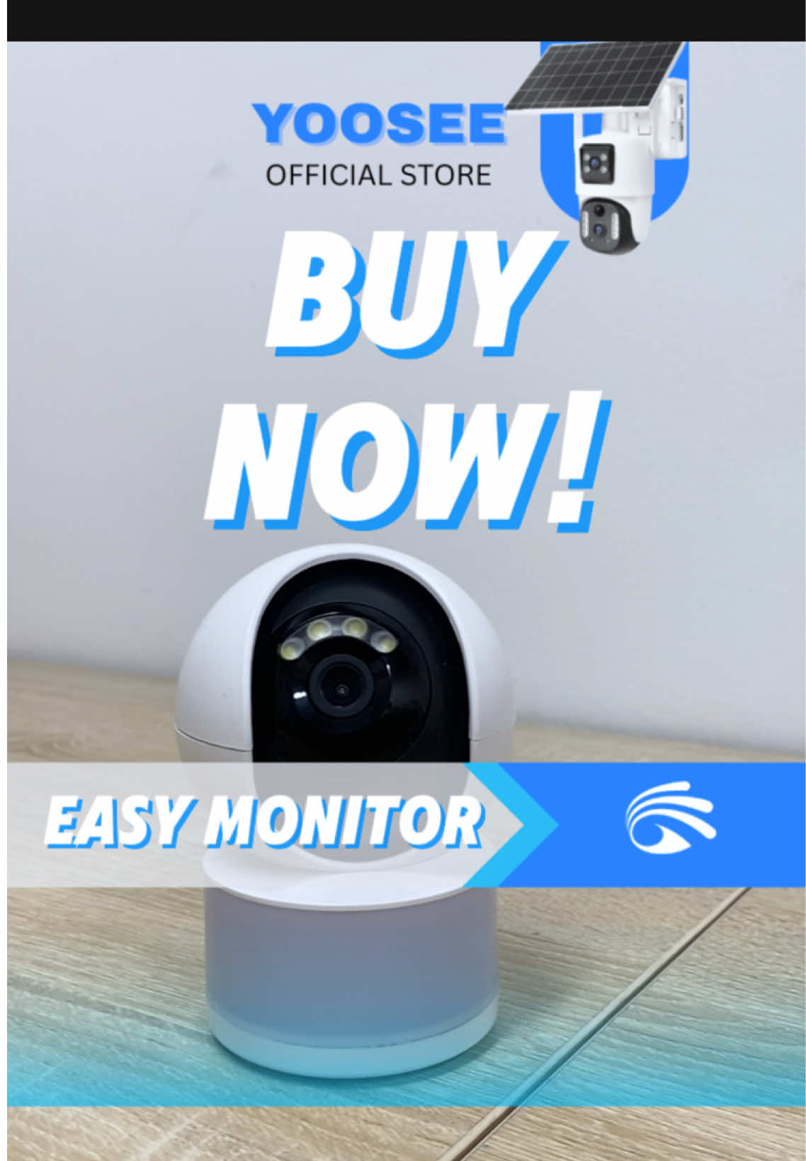 Easy access for monitoring w yoosee! #yoosee #yooseephilippines #yooseecctv #yooseeg4s #bigattensale 