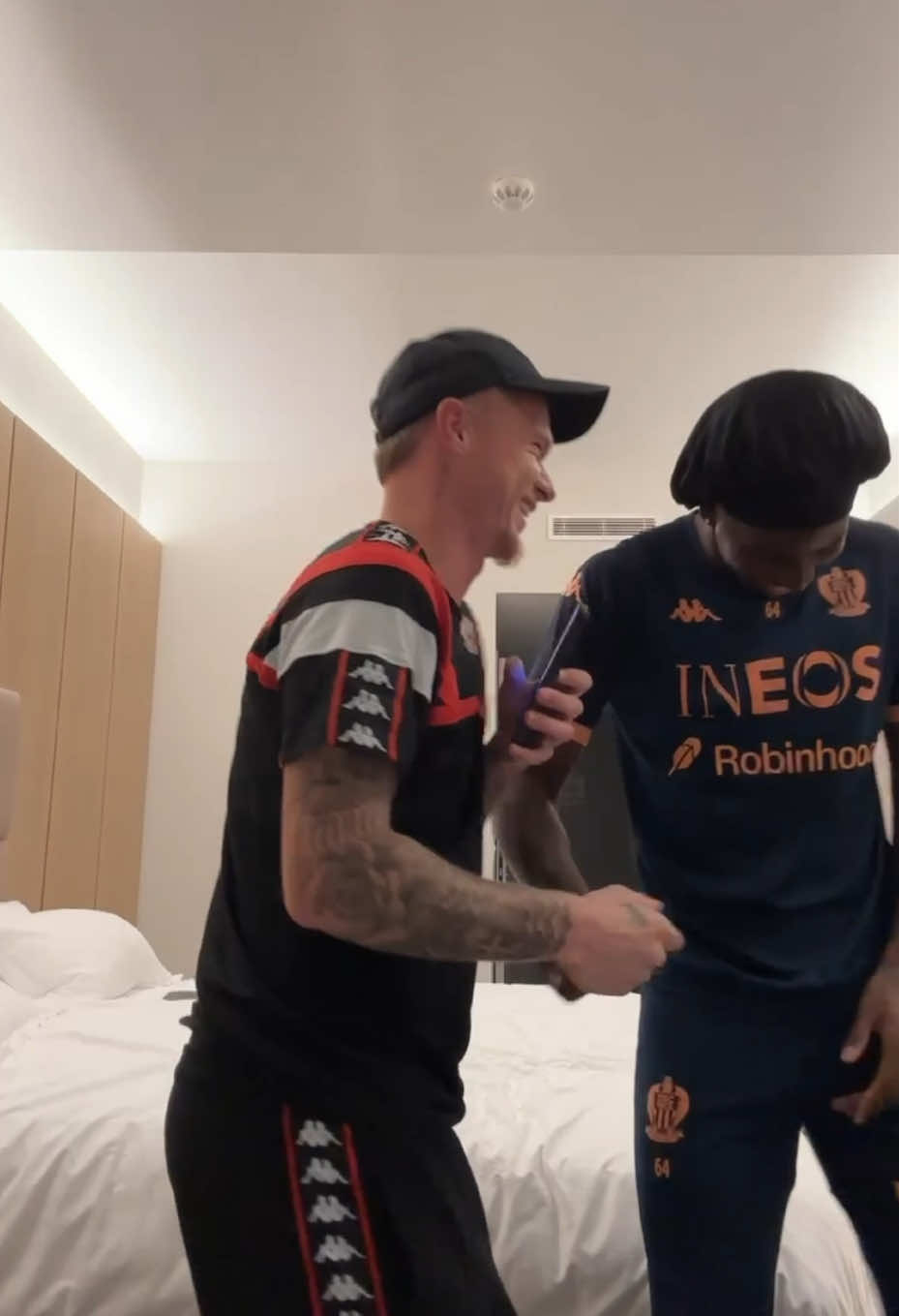 Reverse Challenge avec my g Moise 🤣❤️  #reverse #challenge #XYZBCA #FootballTiktok #Ligue1 