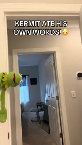 KERMIT DID NOT SEE THAT COMING! #fyp #lordjk #kermit #cookiemonster #zyxcba 
