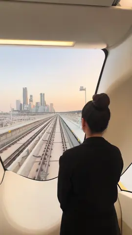 Exploring the Riyadh Metro 🚆 #KAFD#riyadhmetro