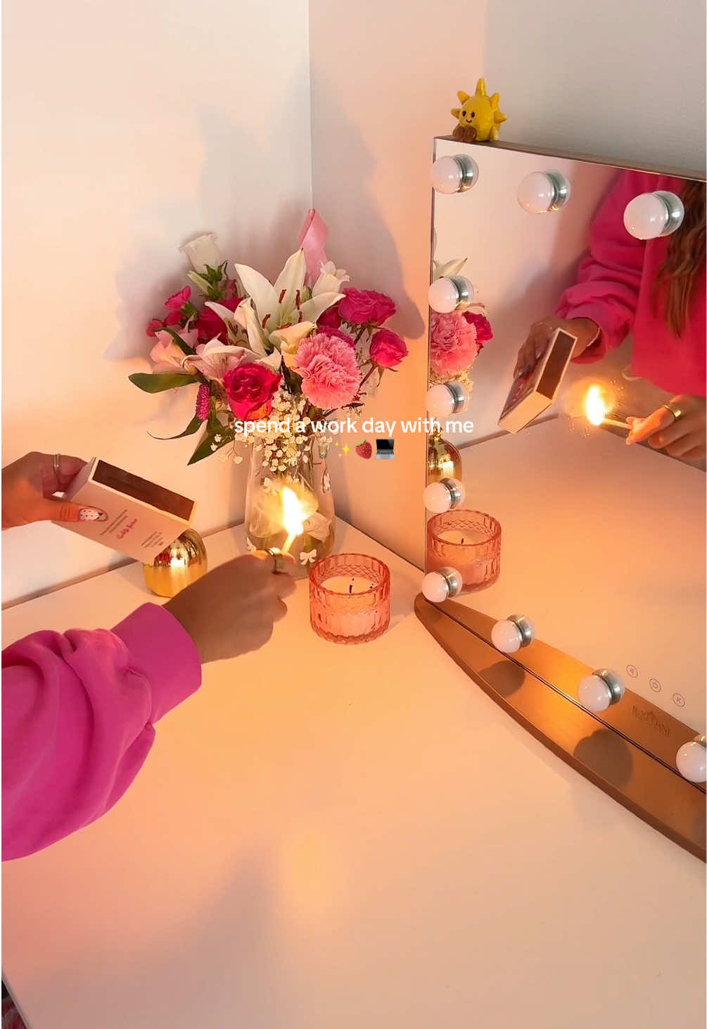 Finding little bursts of joy in my work-from-home days✨ thanks to @Joyba Shop for being my go-to pick-me-up🍓 Shop now at Publix! #ad #JoybaBubbleTea 