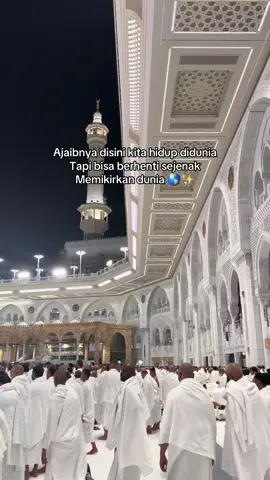 Ajaib banget ya disini kita bisa berhenti memikirkan hiruk pikuk dunia 🌏🥹 #umroh2025 #fyppppppppppppppppppppppp #makkahmadinah🕋 #makkahmadinah🕋 