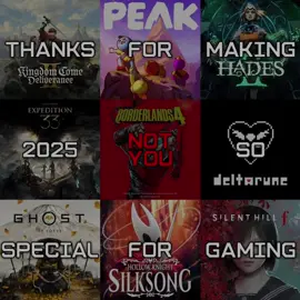 This 2025 we ate good in gaming #meme #gaming #expedition33 #silksong #clairobscur 