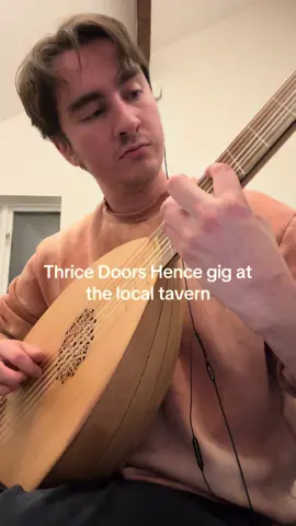 Many were surprised when Thrice Doors Hence were the only troupe to perform at the coronation of king Domnhall #3doorsdown #kryptonite #lute #fyp 