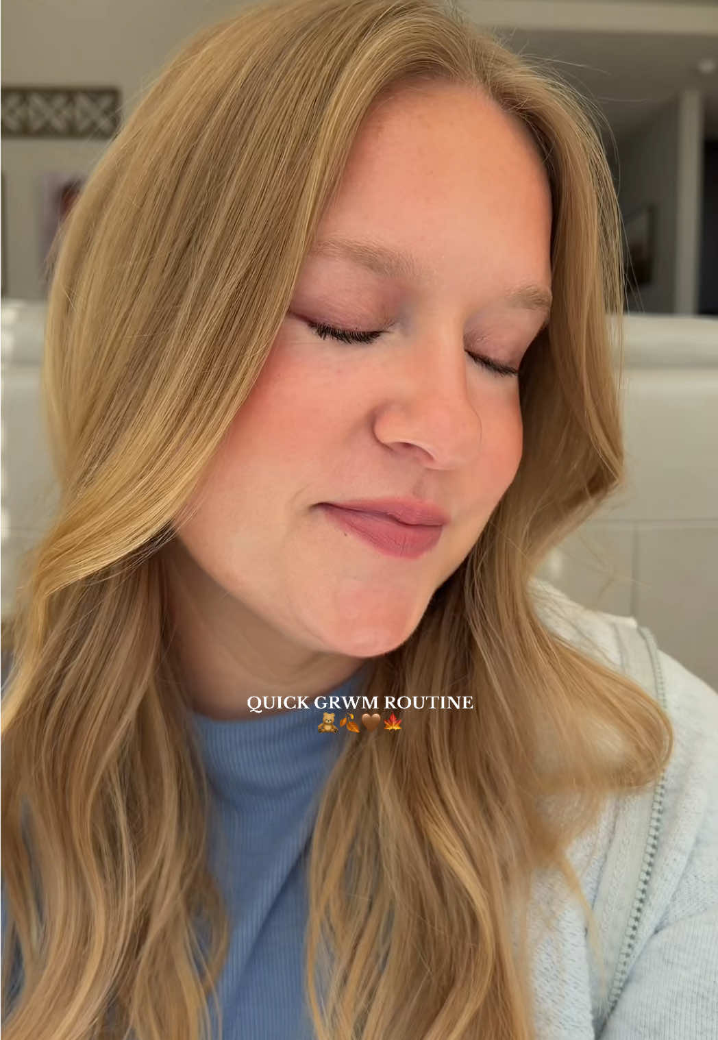 MY QUICK EVEYDAY MAKEUP ROUTINE🧸🤎  @MERIT Beauty @Saie @rhode skin @REFY  #quickgrwm #grwmroutine #everydaymakeup #simplemakeup #cleangirlaesthetic 