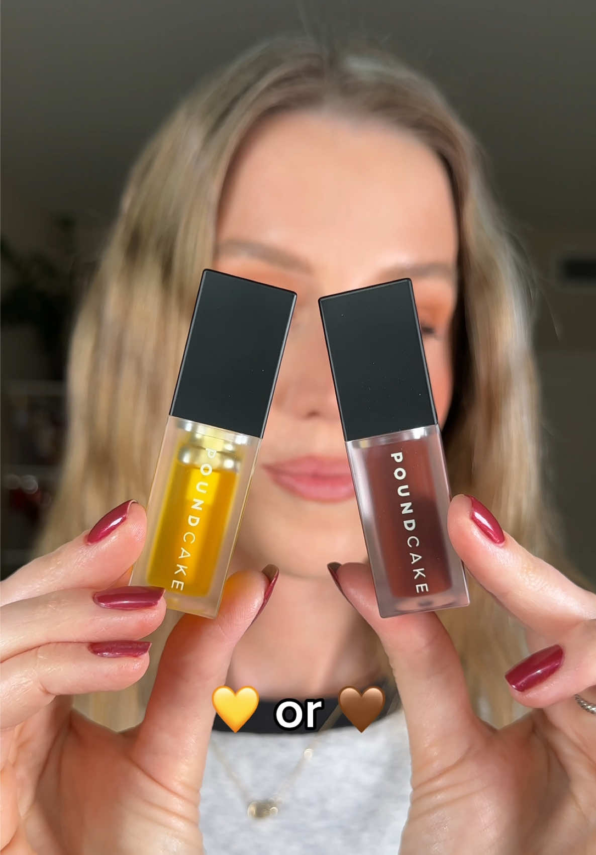 My friend Kiana mentioned these @Pound Cake lip oils a while ago and she was so right - they’re amazing 💛🤎 The texture is like a gloss-oil hybrid: not sticky, just smooth and comfy, and they layer beautifully over anything. You can grab them at @Ulta Beauty and yes, they’re from a Black-owned brand 🙌🏻 * pr #lipoil #lipgloss #poundcakelipoil #lipcombo #glossylips 