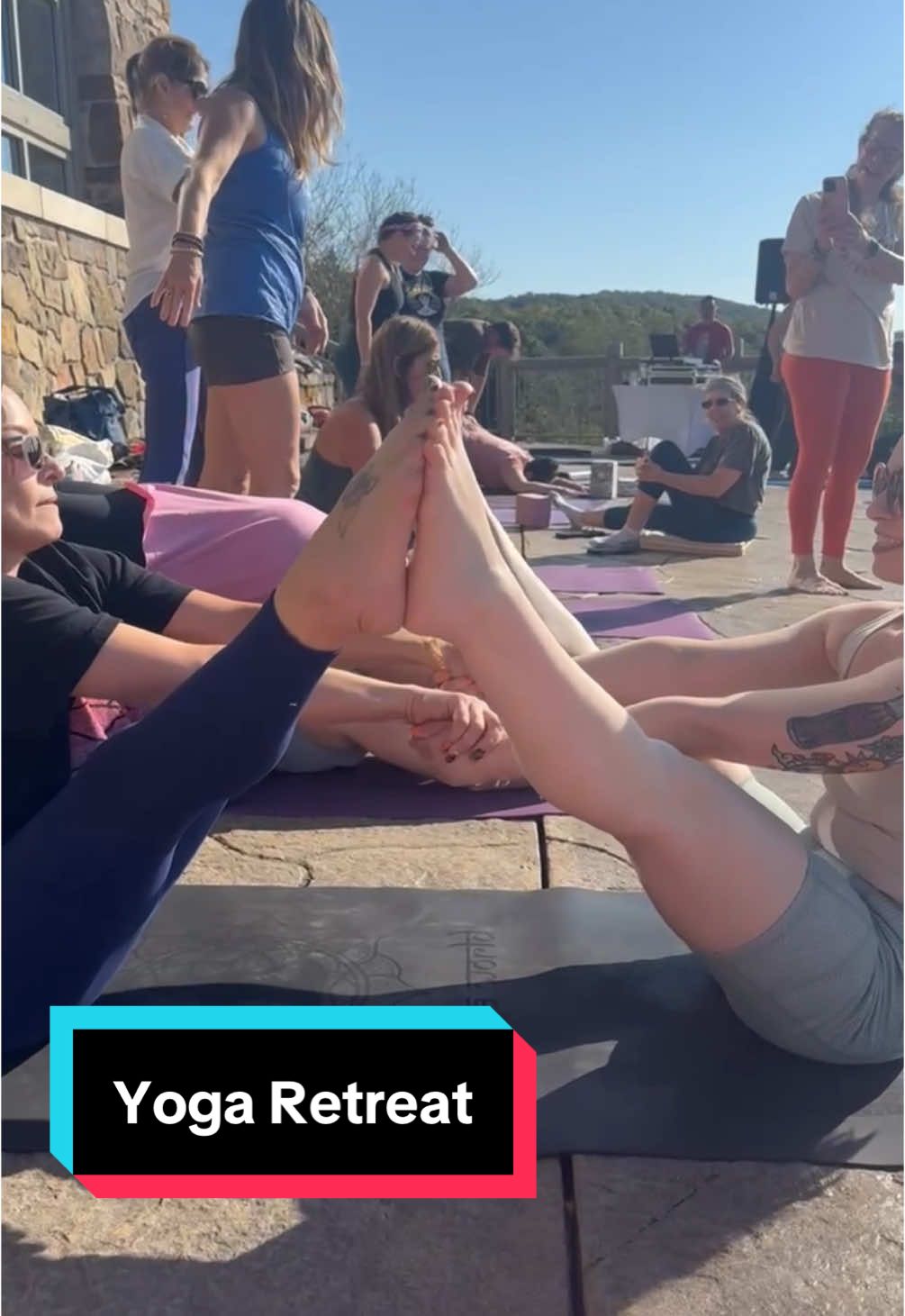 BEST time ever at Yoga on the Mountain!! I miss it already. 😫 #yotm #yoga #yogaretreat #retreat #nature #mountains 