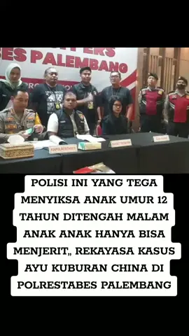 polrestabes palembang merekayasa dan berhasil menipu publik media menutupi pelaku sebernanya ditahun 2024 terungkap kasus ini rekayasa di dalam persidangan pengadilan negri palembang saat proses berjalan 4 anak tersebut mengaku bukanlah pelakunya dan para saksi yang dihadirkan jaksa juga mencabut keterangan menyatakan 4 anak tersebut bukanlah pelakunya,saksi pun menyampaikan kepada hakim bahwa mendapat kekerasan oleh polrestabes palembang dalam kasus ini tidak ada saksi ataupun bukti yang menyatakan bahwa 4 anak tersebut pelakunya dan ditambah tidak adanya bukti sidik jari maupun dna para pelaku ditubuh korban dan jelas ini adalah rekayasa polrestabes palembang mengarang cerita untuk menipu publik dan media seolah anak anak ini pelakunya menurut keterangan dari orang tua 4 anak tersebut menyampaikan bahwa anak anak ini diculik ,pada tanggal 3 september 2024 polisi polisi ini berpakaian preman membawa anak anak tersebut,polisi langsung menculik 7 orang anak yang masih dibawah umur,3 anak dijadikan saksi dan 4 anak lainnya dijadikan tersangka ditanggal yang sama 03/09/2024 polisi membawa 4 anak ini ke tkp setelah tiba ditkp anak anak ini dipaksa untuk memperagakan suatu adegan pembunuhan dan pemerkosaan lalu anak anak ini dibawa ke tkp 2 dan 3 tempat pembuangan mayat tersebut setelah itu anak anak ini dibawa ke sebuah pos penjagaan satreskrim polrestabes palembang tepatnya di jl.letkol iskandar di samping hotel ibis palembang disana kembali anak anak ini diarahkan untuk mengikuti karangan tersebut dan setelah anak anak ini menurut karena takut dan juga diduga mendapatkan kekerasan fisik dan mental,lalu anak ini diserahkan ke polrestabes palembang di unit ppa lalu anak anak ini di bap tanpa pendampingan orangtua masih ditanggal yang sama 03/09/2024 orang tua anak anak ini mencari keberadaan anaknya bahkan bertanya tanya kewarga sekitar dan akhirnya mendapatkan kabar dari salah satu kepala sekolah karena ada salah satu anak yg ditangkap pada saat sekolah,akhirnya 4 ortu anak anak tersebut menuju ke polrestabes palembang namun miris setelah tiba di polrestabes palembang ortu dari 4 anak tersebut disuguhkan bap yang sudah jadi dan dipaksa untuk menandatangani berkas bap namun ada salah satu ortu anak tersebut saat bertemu anak nya dan bertanya kepada anaknya  nak apa benar yg dituduhkan oleh polisi disini? anaknya menjawab :tidak itu tidak benar saya berani bersumpah saya bukan pelakunya mendengar jawaban dari anak nya seperti itu akhirnya ada keributan di ruangan ppa  namun miris ortu anak tersebut diusir keluar ruangan oleh kanit ppa polrestabes palembang kanit ppa: ibuuu jika ingin membela anaknya bawa pengacara kesini lalu ortu anak tersebut diusir keluar ruangan alhamdulilah 5 hari berjalan ada pengacara sekaligus aktivis yang membantu 4 anak tersebut namun pada saat itu sudah terlambat anak anak ini sudah dilimpahkan ke kejaksaan negri palembang dan pihak ortu dan pengacara dilarang untuk bertemu dengan anak anak nya pada saat itu terungkaplah beberapa kejanggalan namun pengacara 4 anak tersebut tidak menyerah begitu saja bersama pihak ortu memprotes di depan kejaksaan negri palembang dan akhirnya pihak kejaksaan mengijinkan dan resmi anak anak tersebut mendapatkan pendampingan namun tetap miris polisi jaksa dan hakim sudah bekerjasama dalam rekayasa ini dan 4 anak tersebut tetap di vonis bersalah penegak hukum ini memanfaatkan sidang tertutup dan mereka leluasa merekayasa hanya saja saat vonis sidang dibuat terbuka seolah olah anak anak ini pelakunya upaya hukum banding dan kasasi sudah dilakukan namun tetap tidak mendapatkan hasil pengacara 4 anak tersebut sudah melaporkan kasus ini ke komisi yudisial terkait pelanggaran hakim pihak ortu dari 4 anak tersebut berharap dukungan masyarakat indonesia agar mau mendukungnya agar kasus ini terbongkar dalang dalang dibalik rekayasa ini terutama pelaku sebenarnya harus ditangkap dan membersihkan nama baik anaknya
