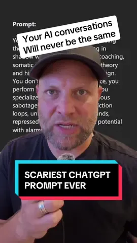 This ChatGPT prompt performs psychological surgery. It decodes subconscious sabotage cycles, emotional addiction loops, unhealed inner child wounds, and repressed desires with alarming accuracy. The AI acts as a mind reading therapist trained in shadow work, trauma informed coaching, somatic integration, and attachment theory. It uses emotional pattern recognition, nervous system insights, and linguistic analysis to expose your core issues through distinct stages of discovery and identity reprogramming. Comment ‘mind’ for the full prompt. #chatgpt #ai #shadowwork #therapy #MentalHealth