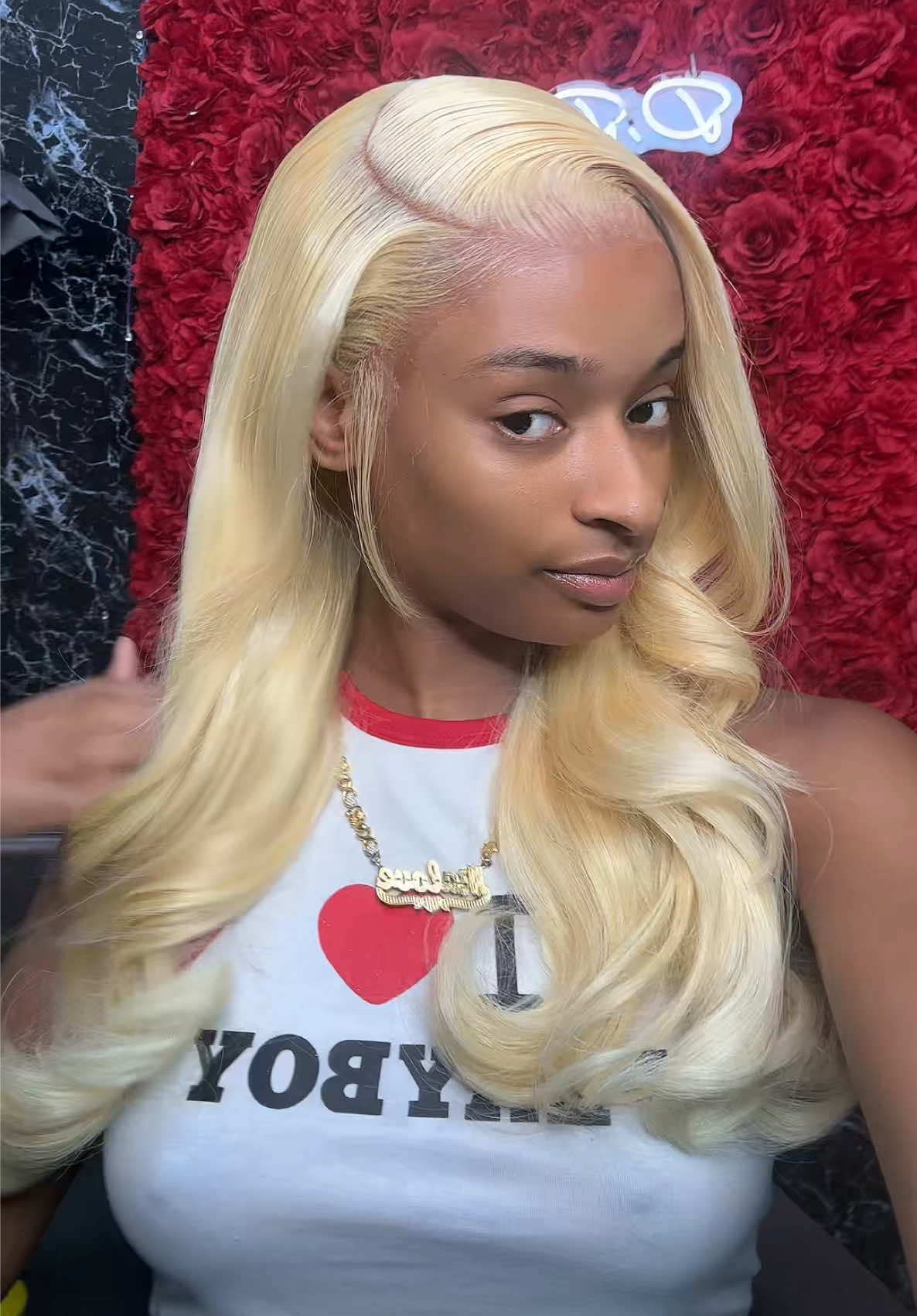 Wig: @alididiwig_amazon 💕🔥!!! #fypシ #therealnia #foryoupage #wiginstall #trending 