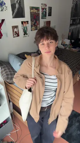 Simple outfit for a monday morning class  #outfitinspo #clothes #fashioninspo #thrift 