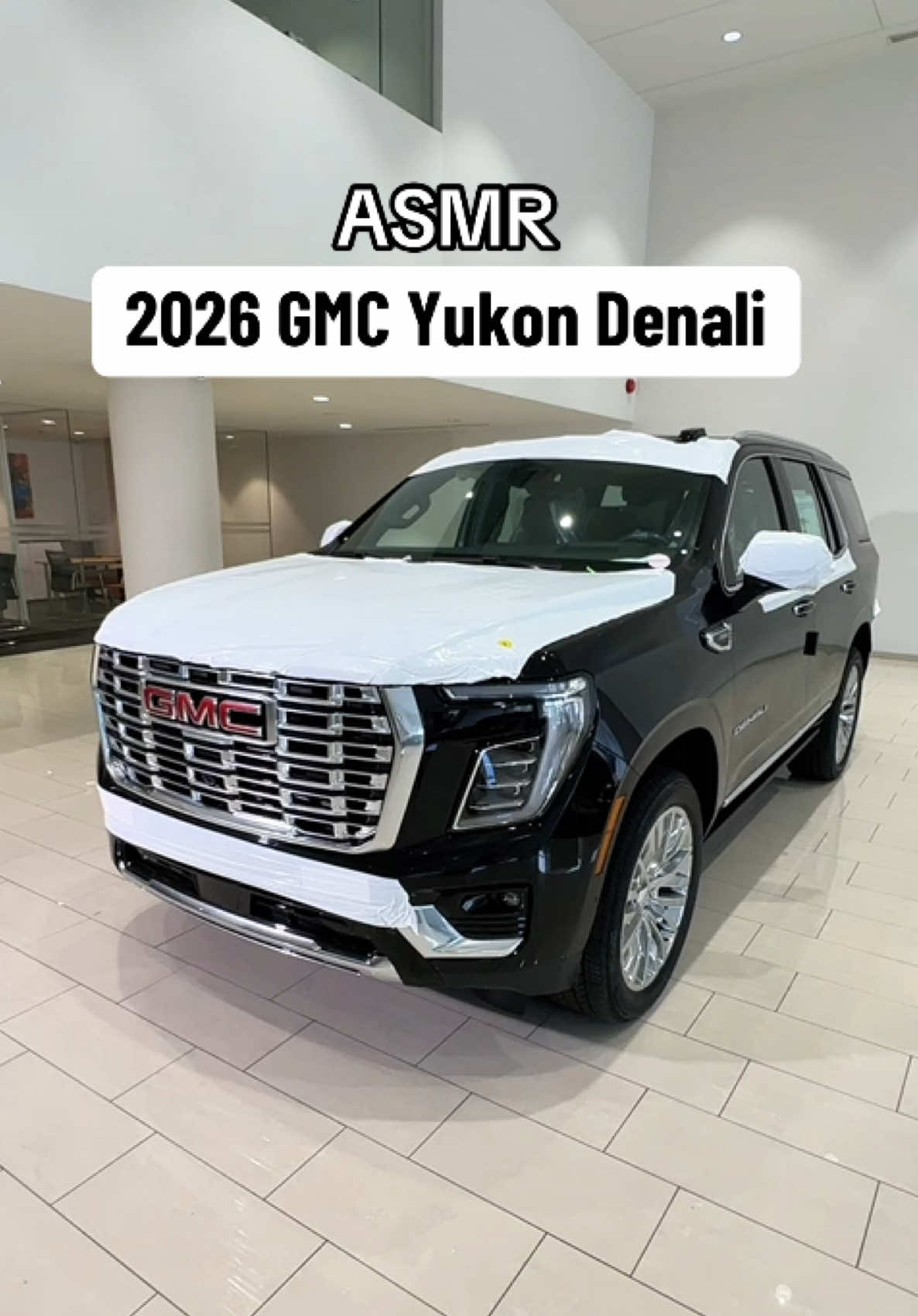 #ASMR Unwrapping 2026 GMC Yukon Denali The aura of the Denali carries through to the latest generation now available at @GMC Lebanon  #GMC #Yukon #Denali #جمس 