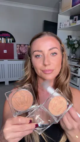 Cloudlight soft glow Veil @Morphe Cosmetics @Morphe 2 @Halpern  Loving the soft glow I get from using skin tone one on my cheeks and a darker shade for that sun-kissed bronze ☀️ @morphebrushes_uk  #cloudlight #morphe #morphemakeup #softglow #glowyskin     