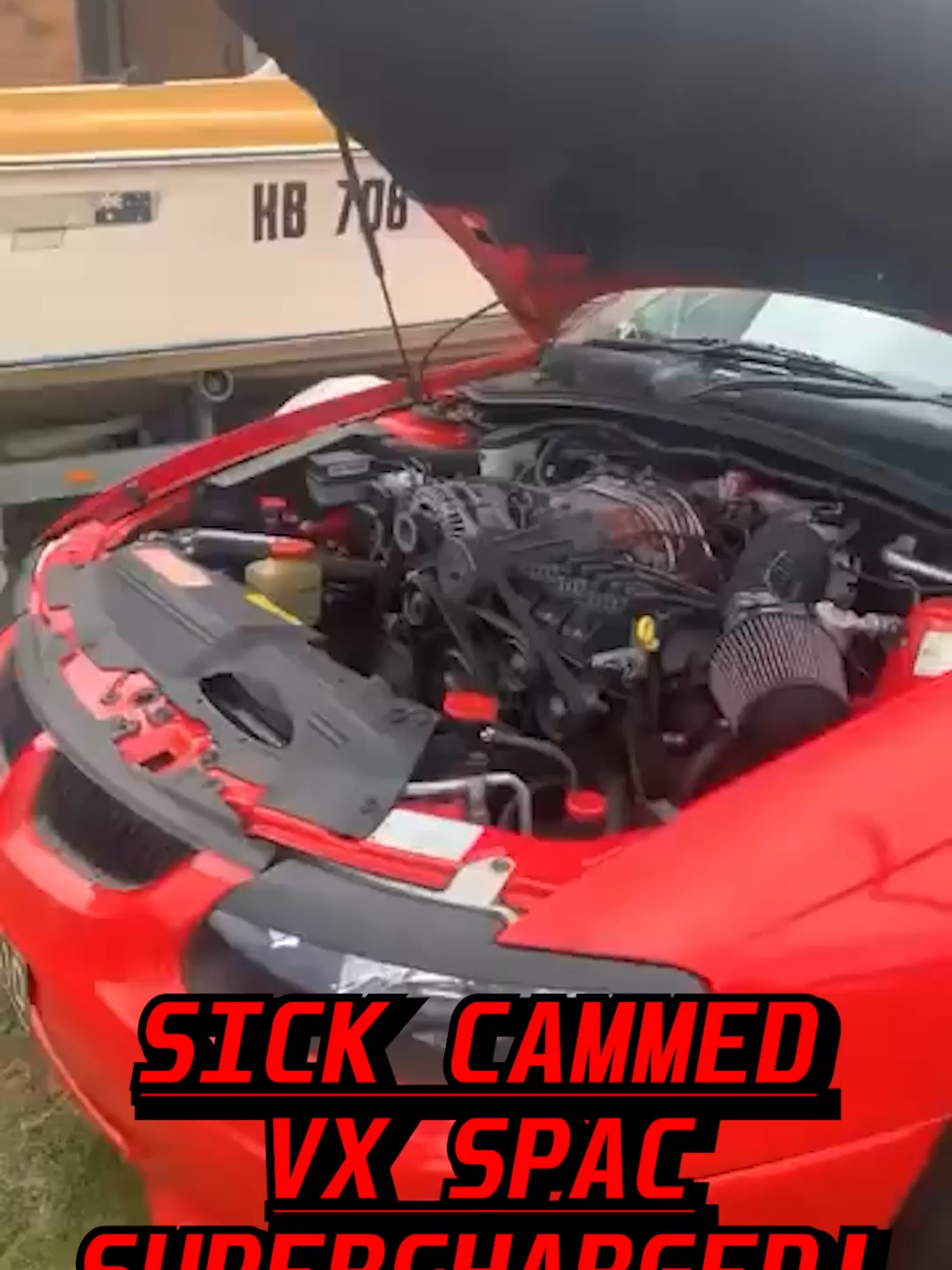 SICK CAMMED VX SPAC SUPERCHARGED! #vxcommodore #holden #holdencommodore #supercharged #ecotec @l67kods