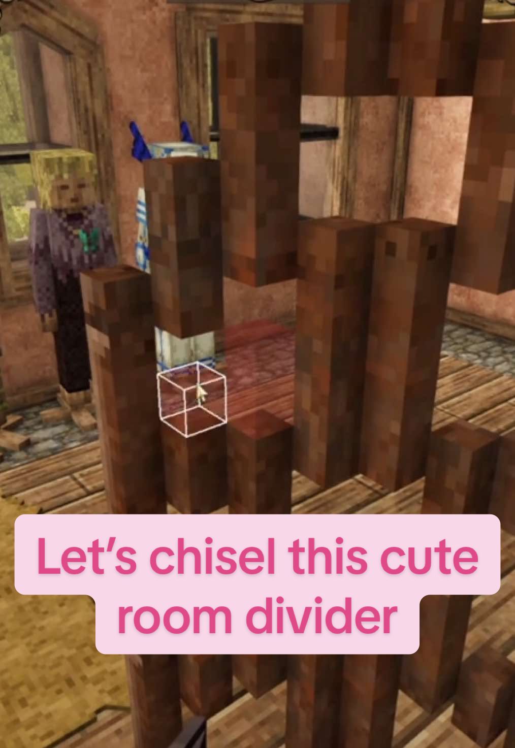 Finally had the chance to learn some more QP chisel tools! Full build video is up on youtube 🪷 #vintagestory #vintagestorybuilding #satisfying #relaxing #cozygaming 