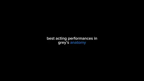 their performances were amazing #greysanatomy #greysanatomyedits #greys #actingperformance #greysabc 