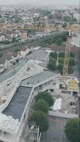 Hey zalim gurbet 🏗️ #gurbet #chantier #etancheur #btp #drone 
