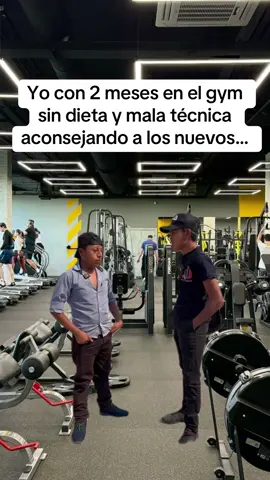 Aconsejando a los nuevos del gym. No es un fácil. #Gym #gymhumor #consejosgym #fpy #humorfitness 