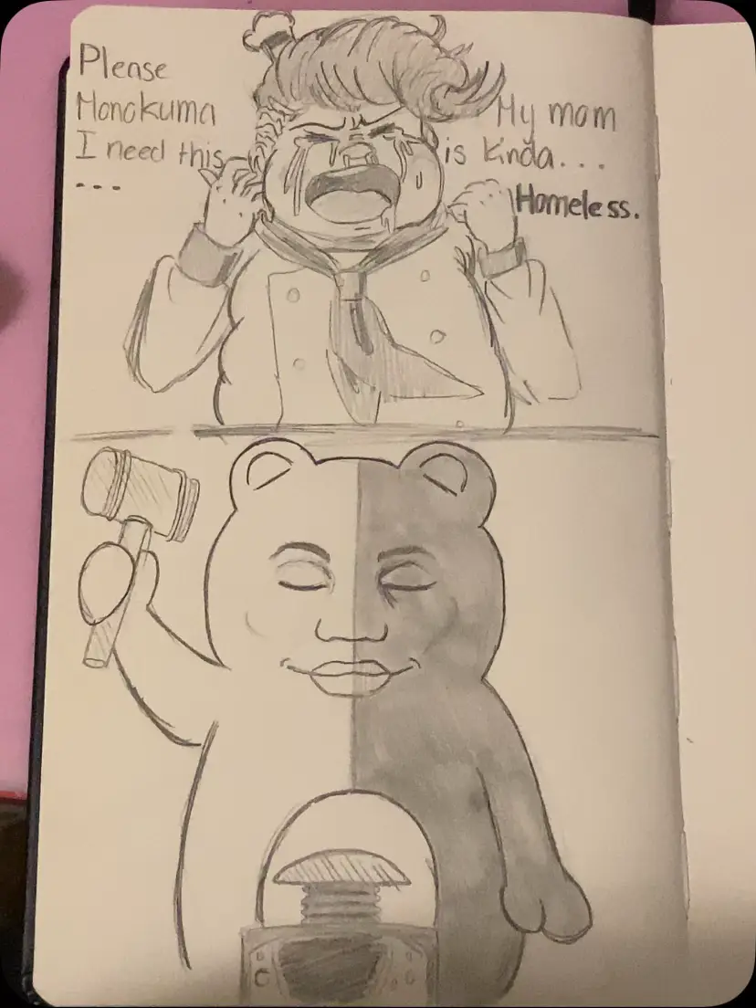 I had a vision aigh… #danganronpa #drawing #fyp #trending #danganronpa2 
