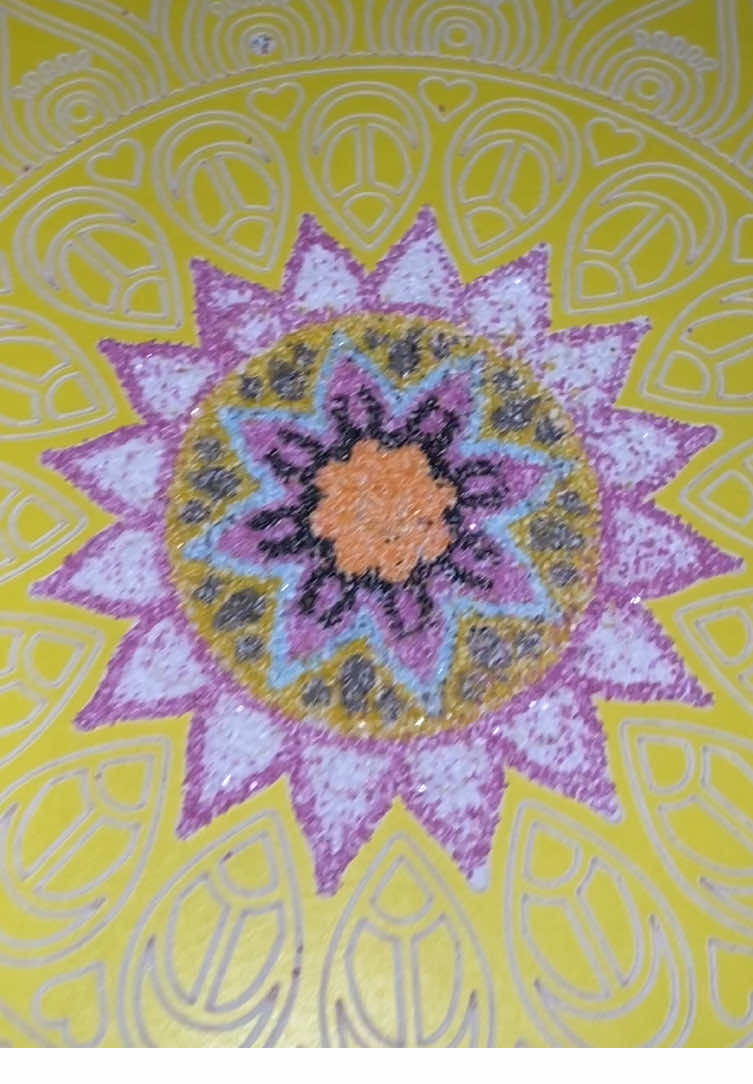 #kumboyama #Sandpainting #mandala 