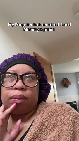 My Daughter determined..band #momanddaughters #band #bandlife #mom #daughter 