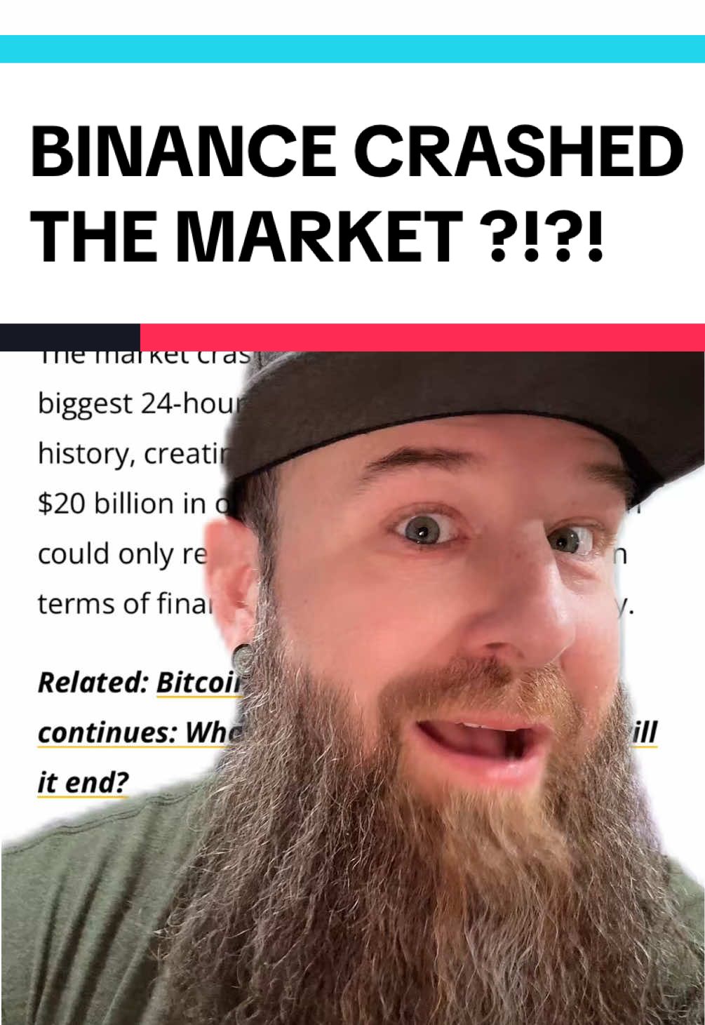 Binance was behind the October Crypto Crash?  Im mad how about you?  #xrp #crypto #cryptonews #happydaddy #cnf 