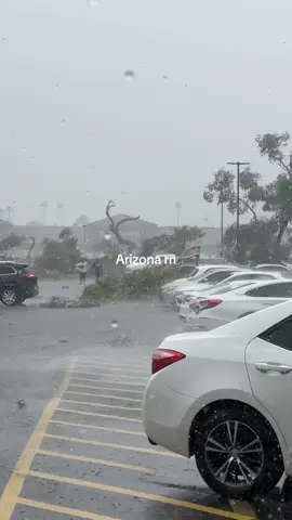 Everyone be safe what was this  #az #rain 