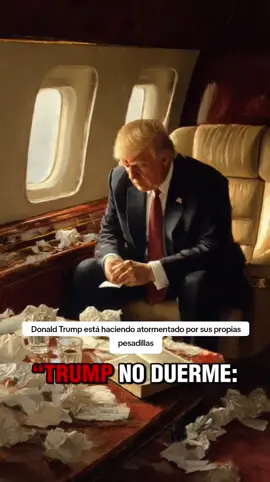 Donald Trump está haciendo atormentado por sus propias pesadillas #donaldtrump #trump #fyp #viral #parati 