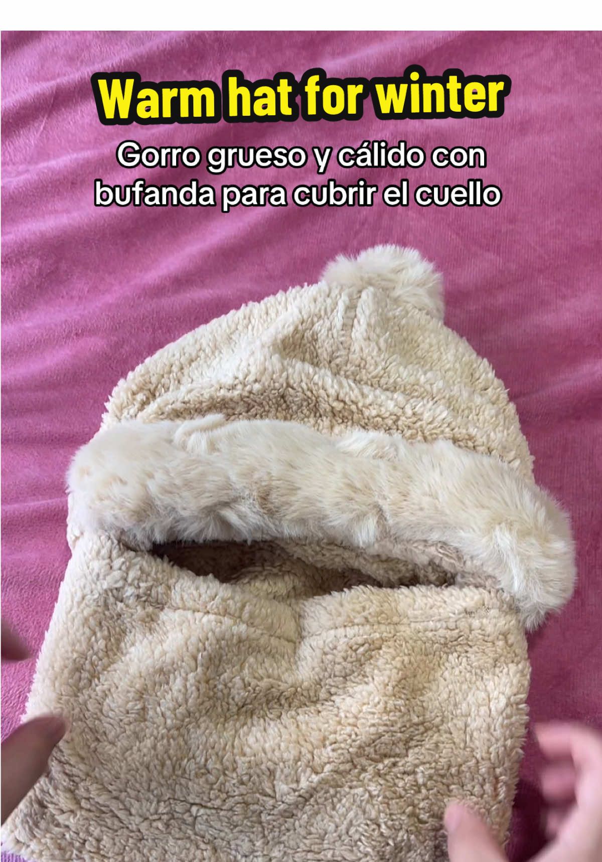 #hatwithscarf #winterhat #warmhat #wintermusthaves #fyp 