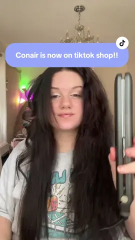 @Conair Haircare is the GOAT ✨🫶🏼 #conair #straightener #straighthair #sleekhair #hairtok 