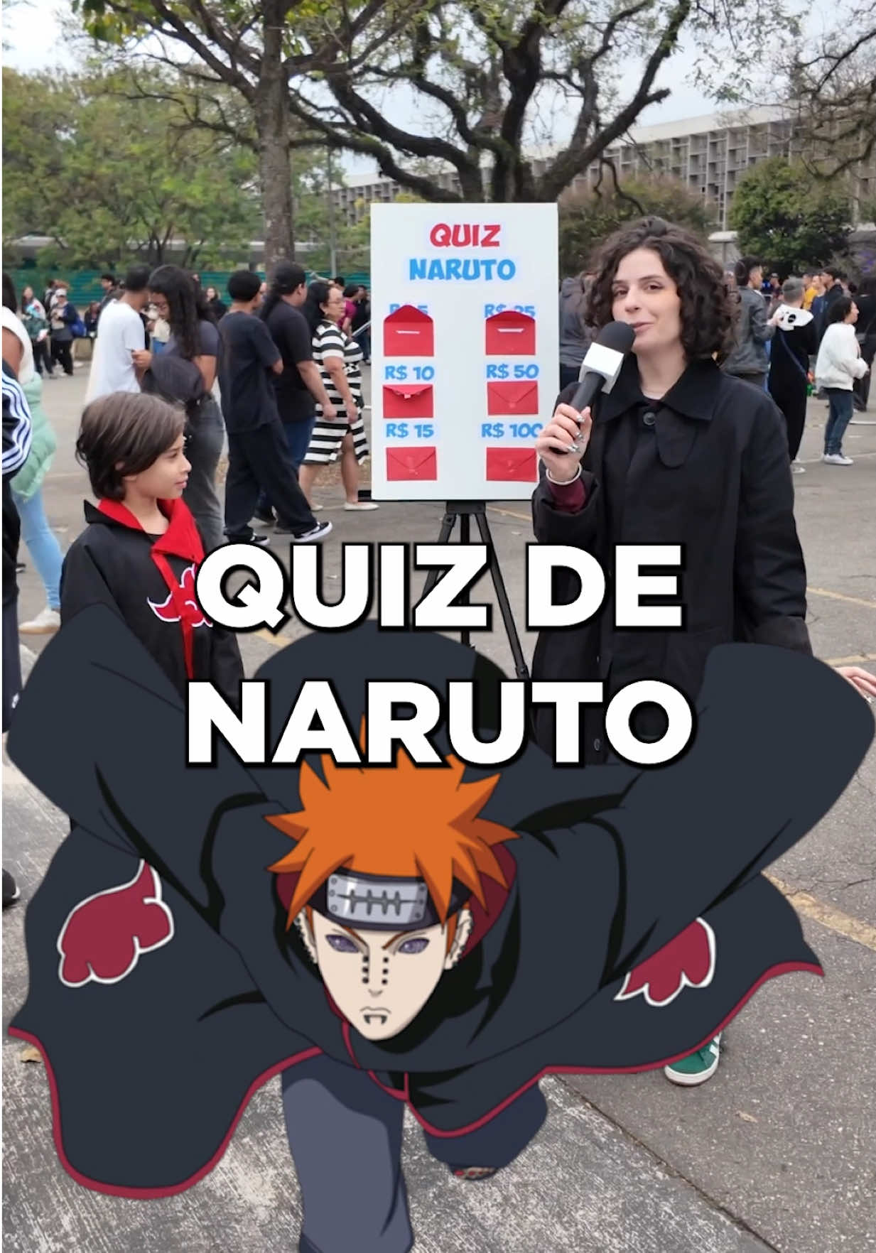ACERTARAM A PERGUNTA DE 100 😱 #naruto 