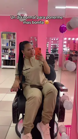 #lunes el mejor lugar para relajarme y ponerme más bonita 😍 @MAGY MAKEUP🇧🇴🇳🇬 