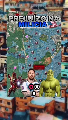 Prejuízo na milícia. #milicia #colonia #rj #favela #noticias #midia #fyp 