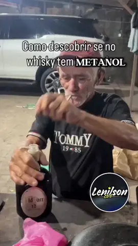 como descobrir se tem metanol no whisky 🤣 #metanol 