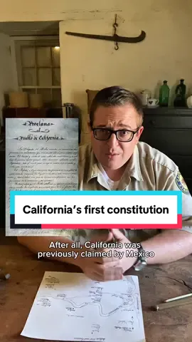 On October 13, 1849 the first California Constitutional Convention concluded after the constitution was approved and signed by delegates. This constitution, written in both English and Spanish, helped to establish a civil government in California even before statehood. As one of the delegates to the Constitutional Convention, John Sutter attended and also was one of the signers of the Constitution. In this video, Jared discussed the Constitution and its connection to Sutter's Fort State Historic Park. #suttersfort #OnThisDay #TodayInHistory #sacramento #castateparks    