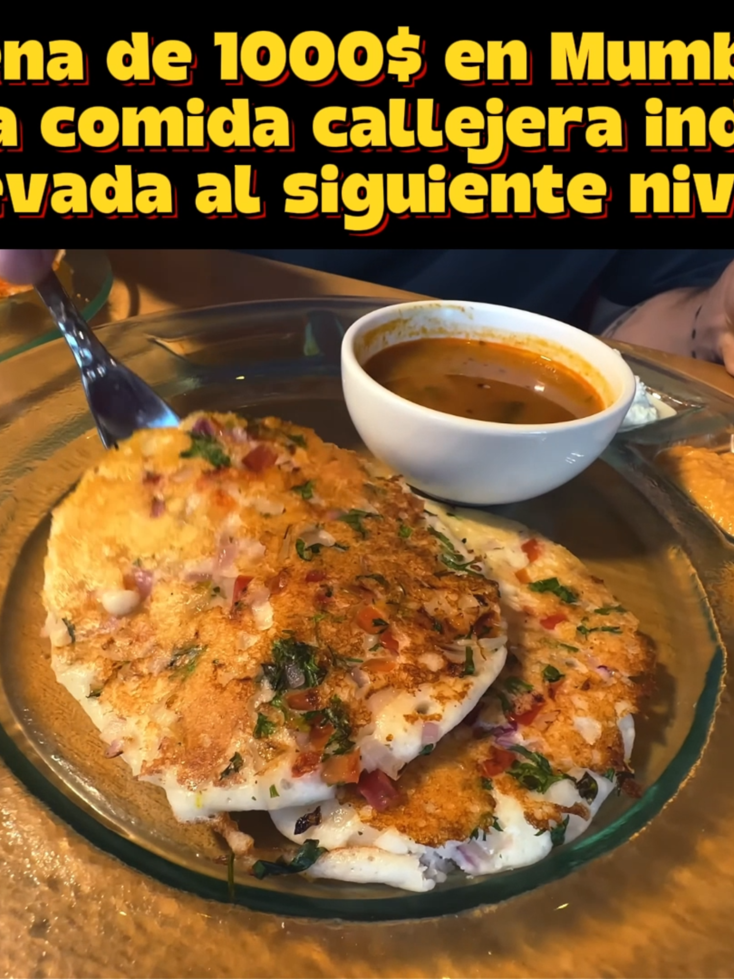 ¡Cena de 1000$ en Mumbai! ¡La comida callejera india llevada al siguiente nivel! #viajes #recetas #comida #recetasfaciles #cocina