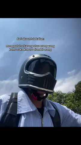 buruan, nanti keduluan