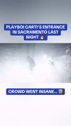 Playboi Carti performing Pop Out in Sacramento last night. #antagonisttour  #playboicarti #yvl #antagonist 